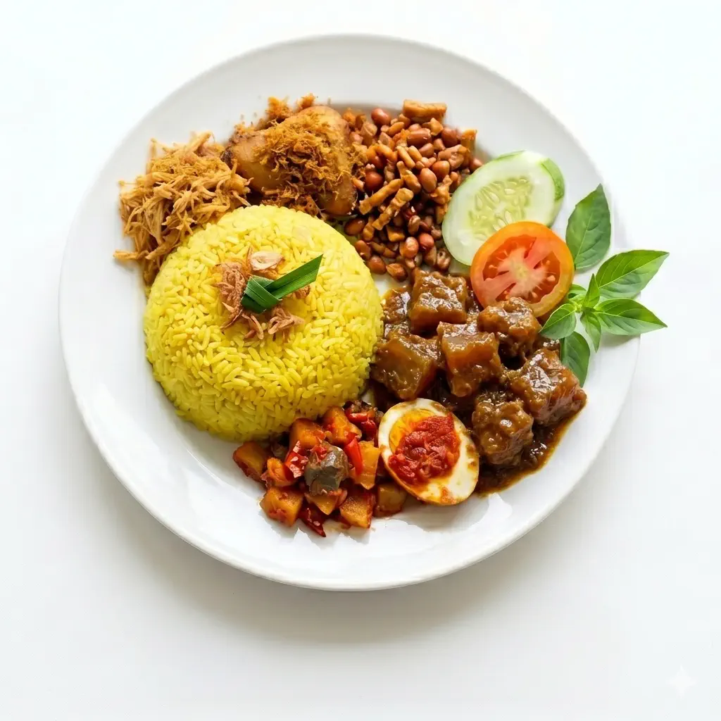 Nasi Kuning Tunjang